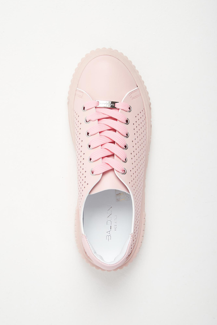 Sneakersy damskie skórzane BALDININI