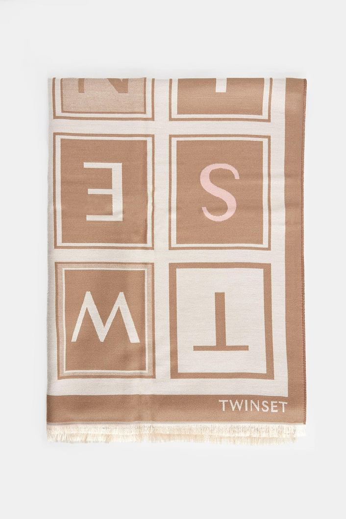 Szal damski dwustronny TWINSET