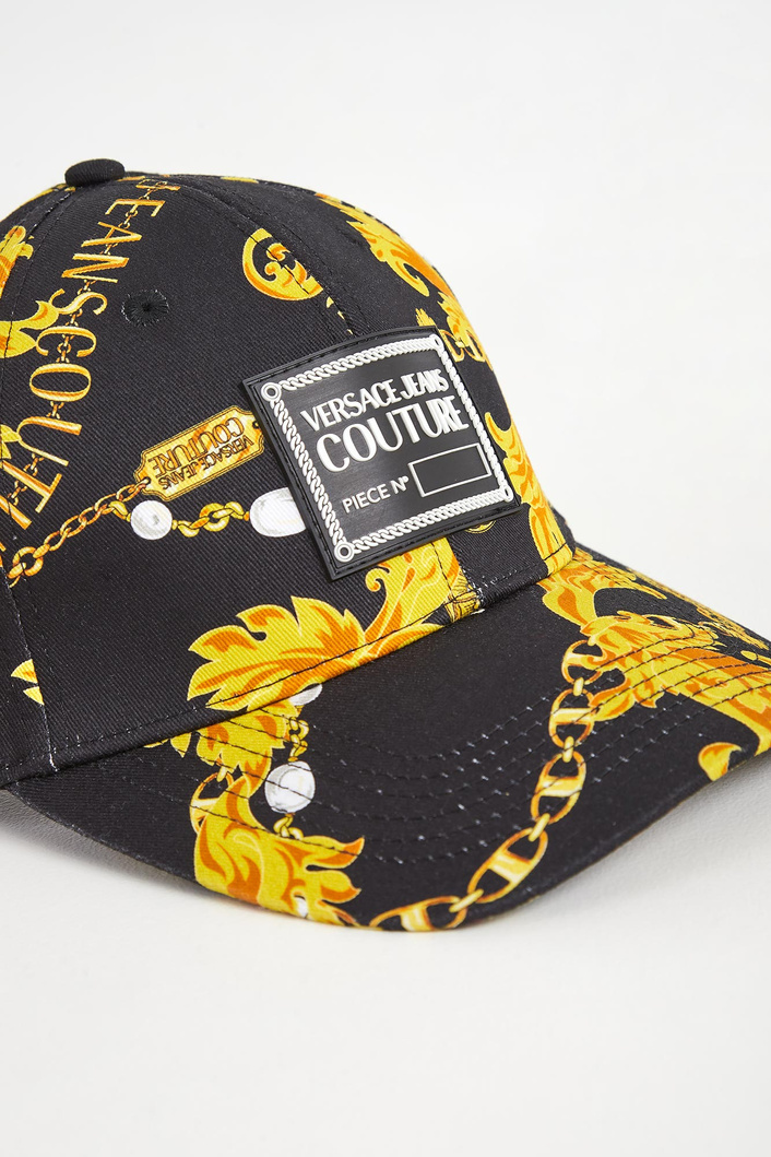Czapka damska z logo VERSACE JEANS COUTURE