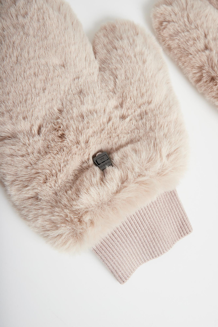 Rękawiczki damskie futrzane DIEGO M