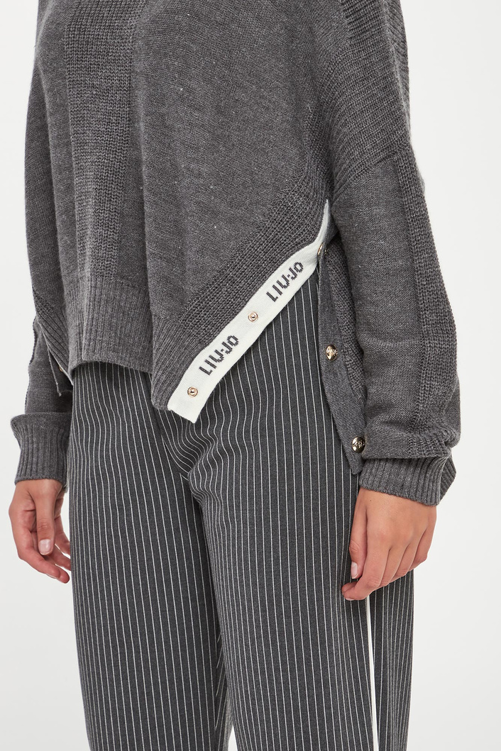 Sweter damski z golfem LIU JO