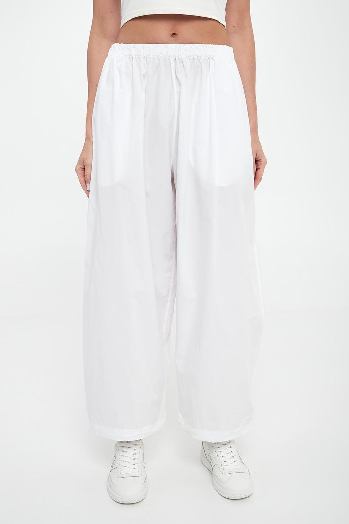 Spodnie damskie popelinowe Roger PINKO