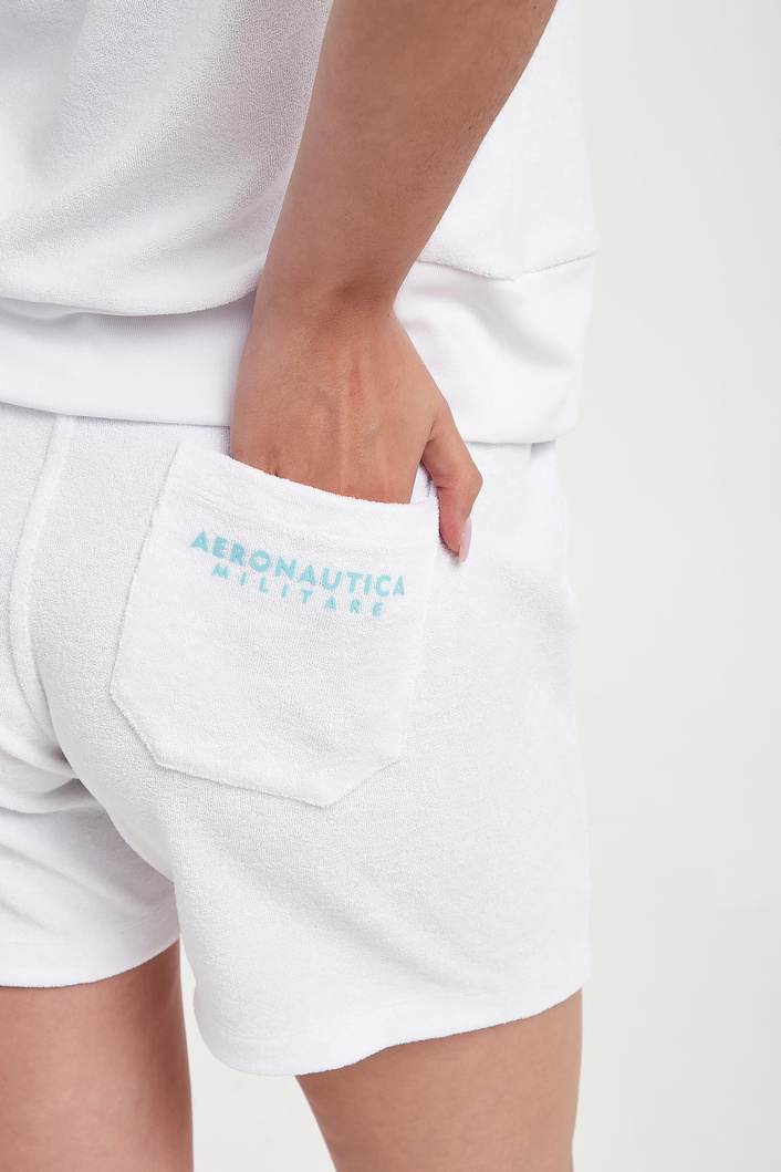 Spodenki damskie frotte AERONAUTICA MILITARE