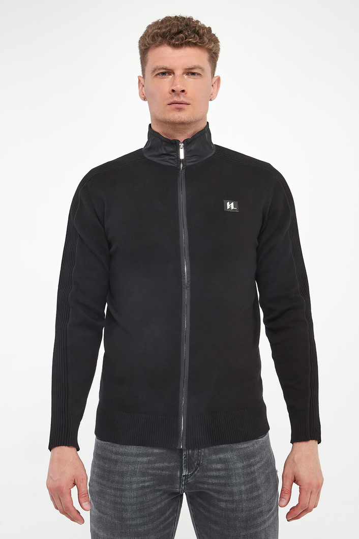 Sweter męski zapinany KARL LAGERFELD