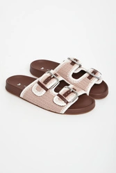 Klapki damskie skórzane Bonito WEEKEND MAX MARA