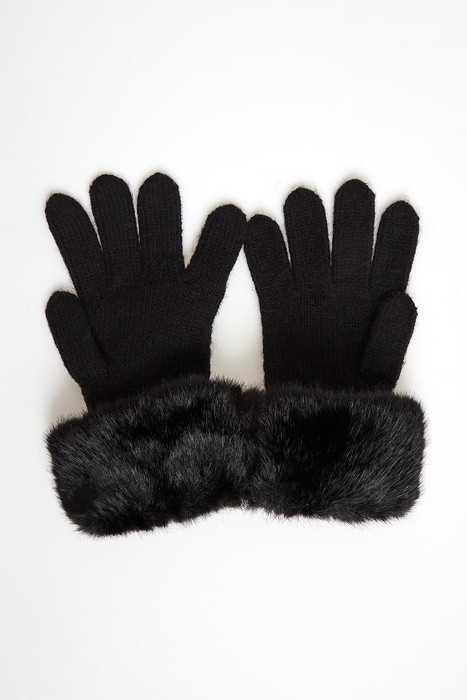 Rękawiczki damskie z futerkiem LIU JO