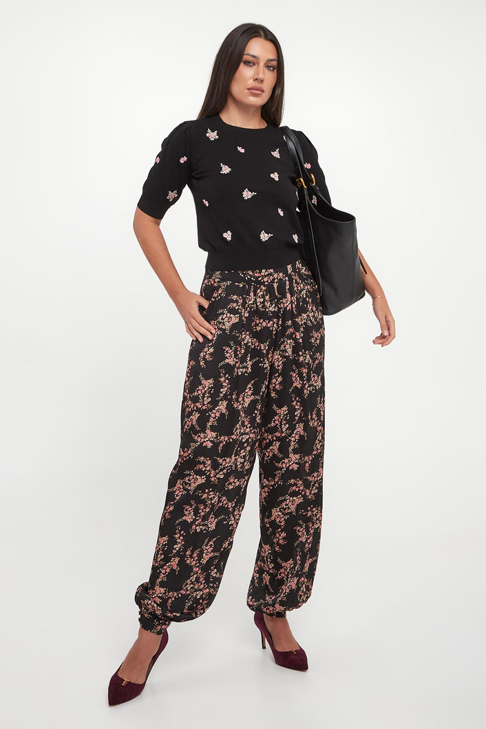Sweter damski w kwiaty TWINSET