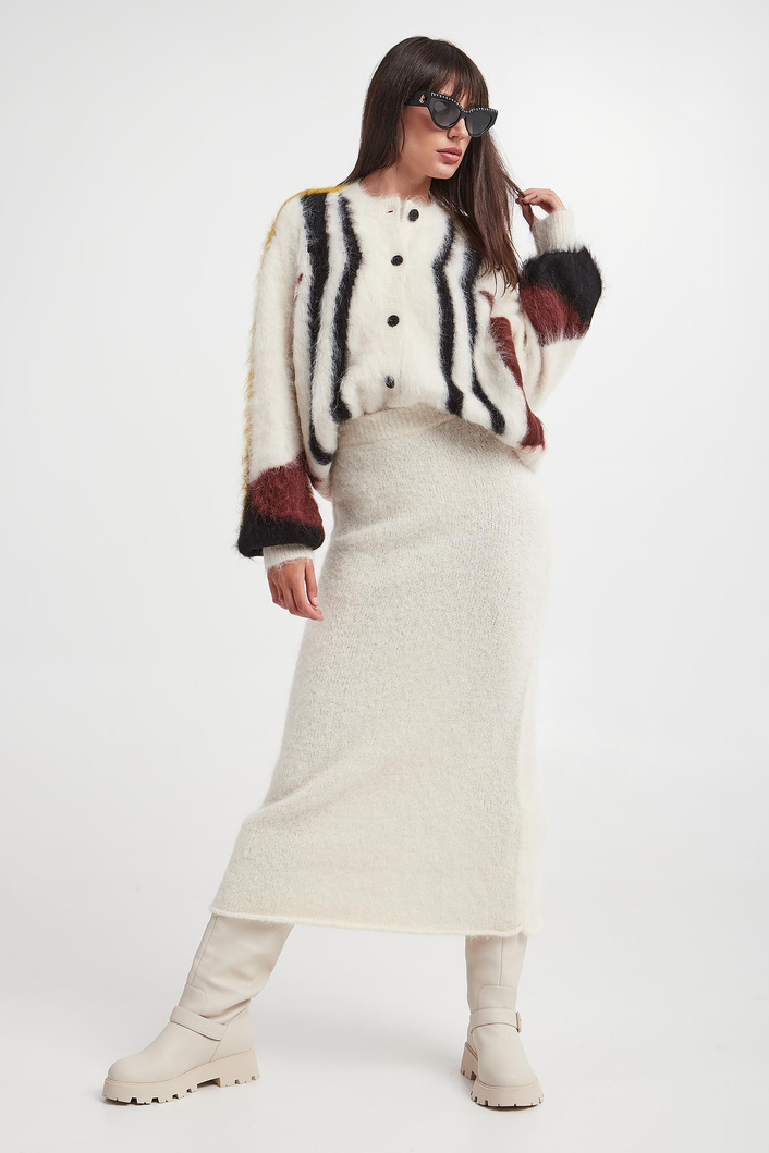 Kardigan damski wełniany GESTUZ