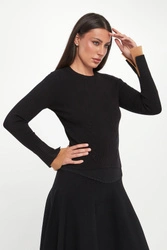 Sweter damski prążkowany TWINSET