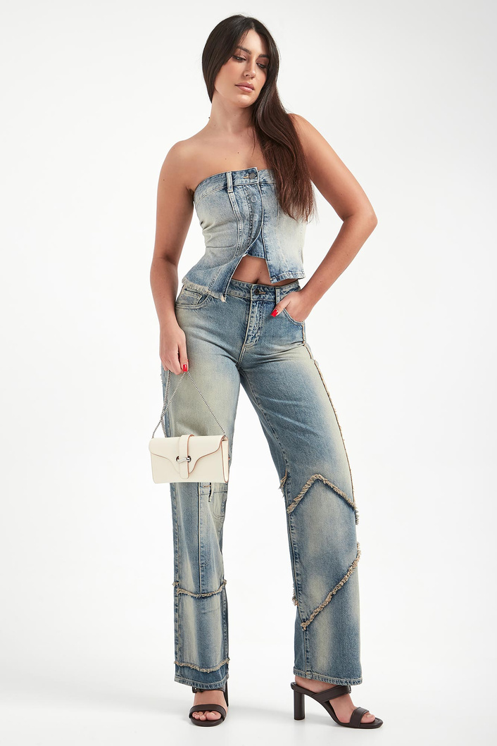 Top damski gorsetowy ARMANI EXCHANGE