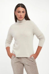 Sweter damski z golfem Carioca MM