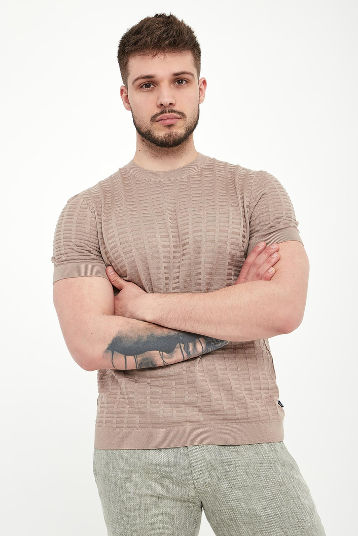 T-shirt męski dzianinowy Theor JOOP!