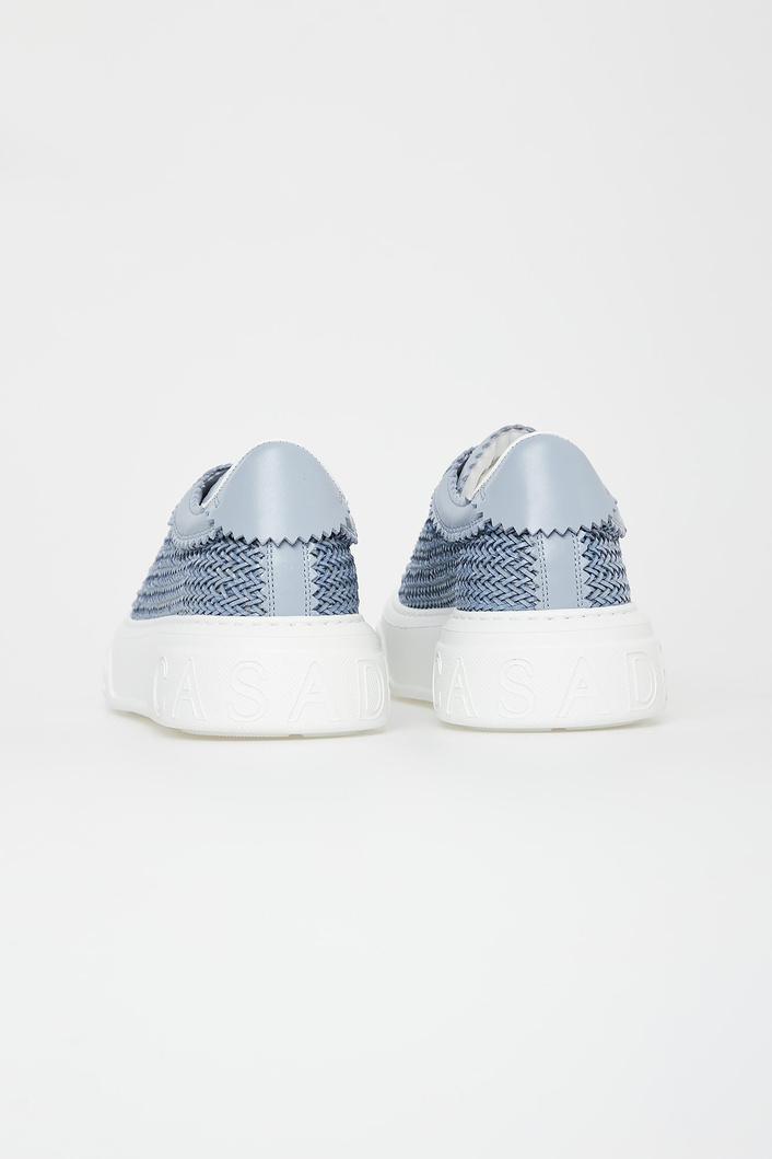Sneakersy damskie plecione CASADEI