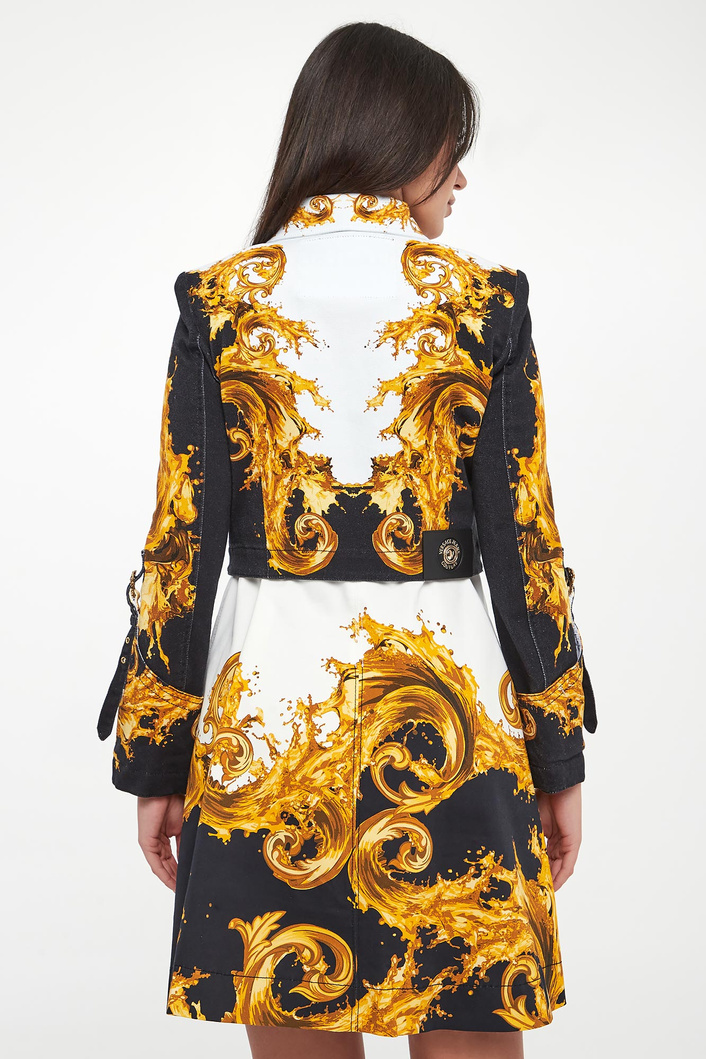 Katana damska jeansowa z nadrukiem VERSACE JEANS COUTURE