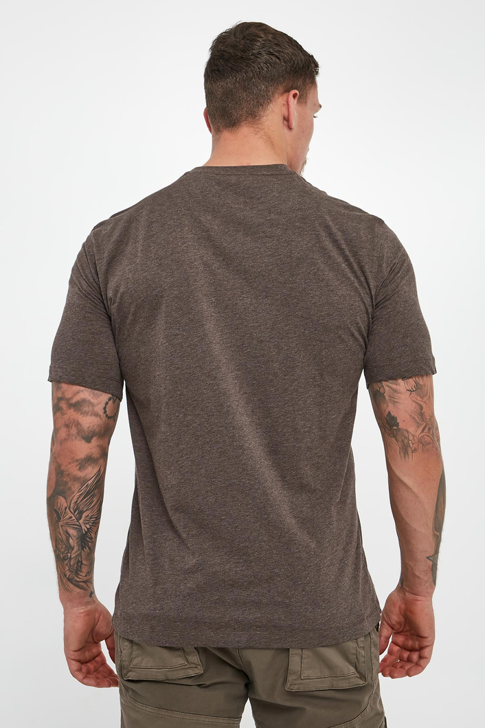 T-shirt męski z logo AERONAUTICA MILITARE