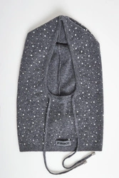 Kominiarka damska wełniana balaclava PINKO