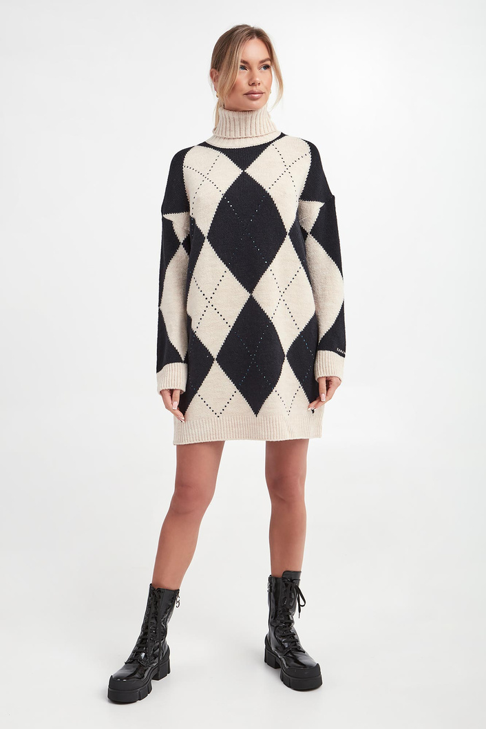 Sukienka z golfem ERMANNO FIRENZE