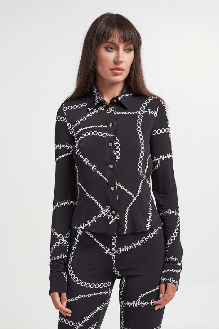 Koszula damska z logo VERSACE JEANS COUTURE