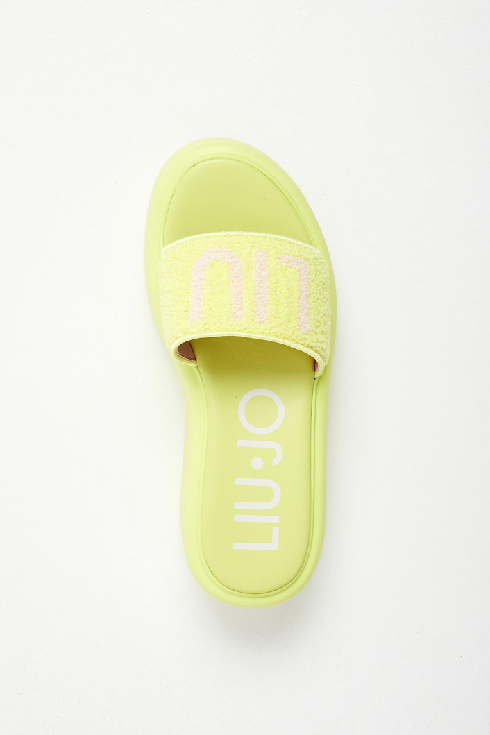 Klapki damskie na platformie LIU JO