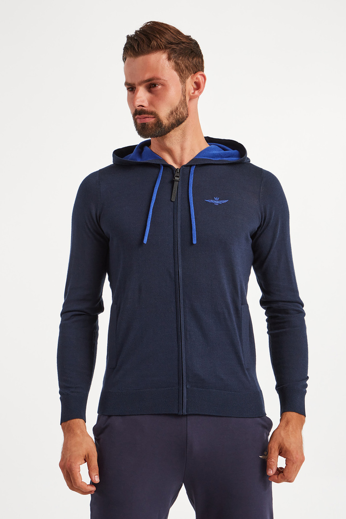 Sweter męski wełniany AERONAUTICA MILITARE