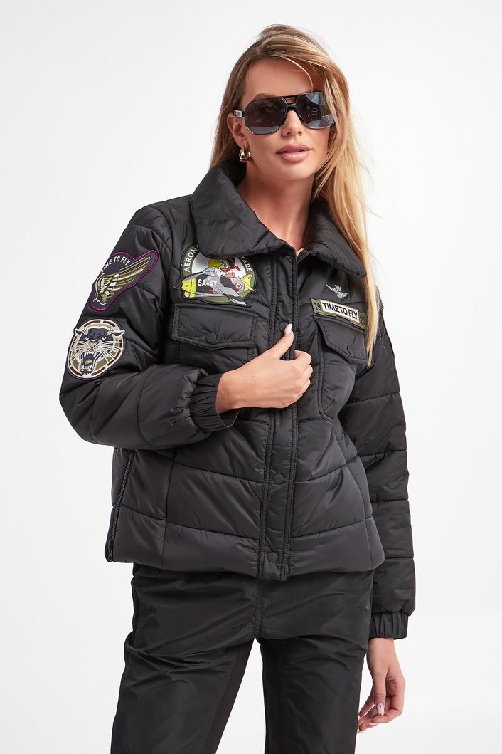 Kurtka damska pikowana AERONAUTICA MILITARE