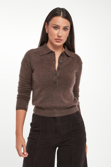 Sweter damski polo Cellula MM