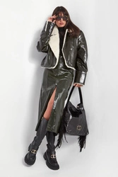 Spódnica skórzana GESTUZ