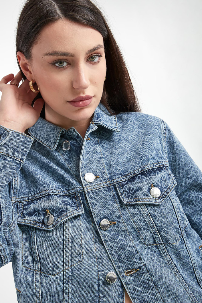 Katana jeansowa damska Arrampicata PINKO