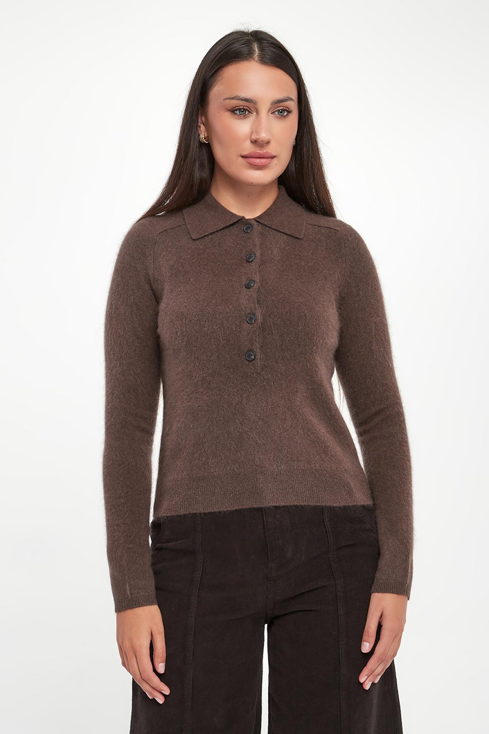 Sweter damski polo Cellula MM