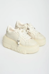 Sneakersy damskie skórzane CASADEI