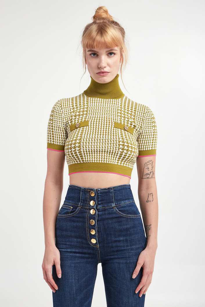 Top damski dzianinowy ELISABETTA FRANCHI