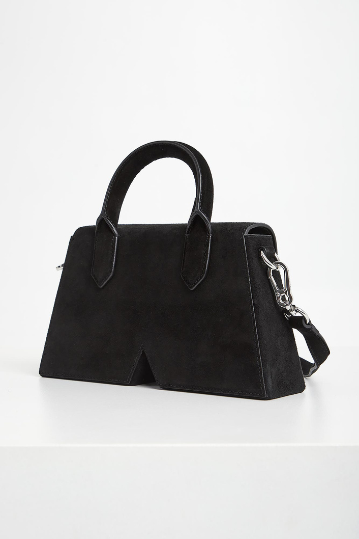 Torebka damska zamszowa KARL LAGERFELD