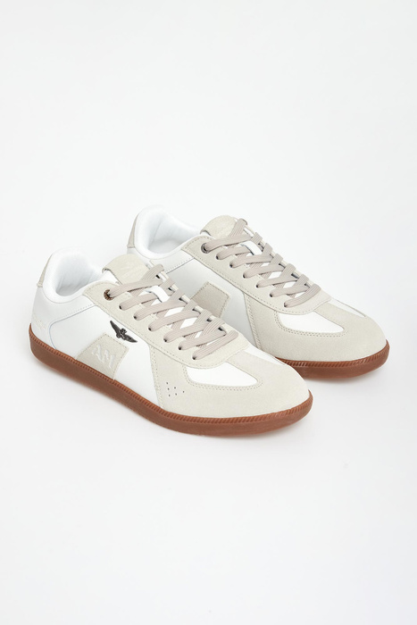 Sneakersy męskie skórzane AERONAUTICA MILITARE