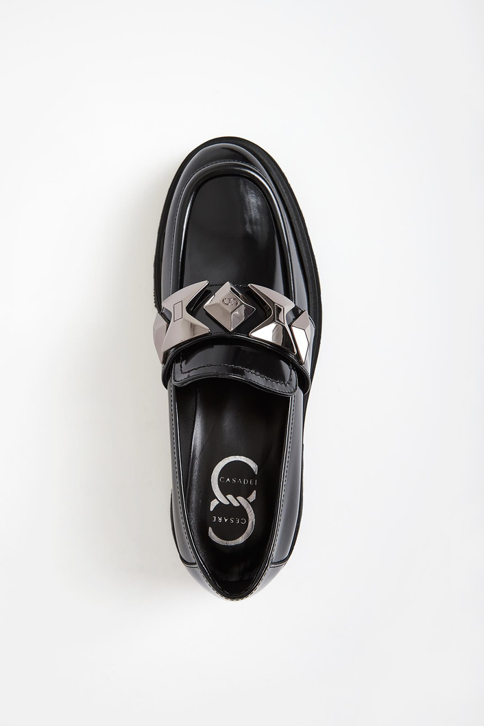 Półbuty damskie skórzane CESARE CASADEI