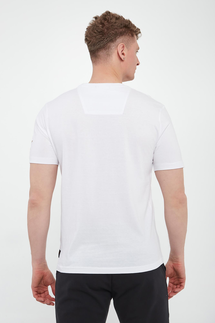T-shirt męski z grafiką AERONAUTICA MILITARE