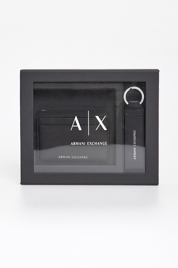 Zestaw męski portfel + brelok ARMANI EXCHANGE