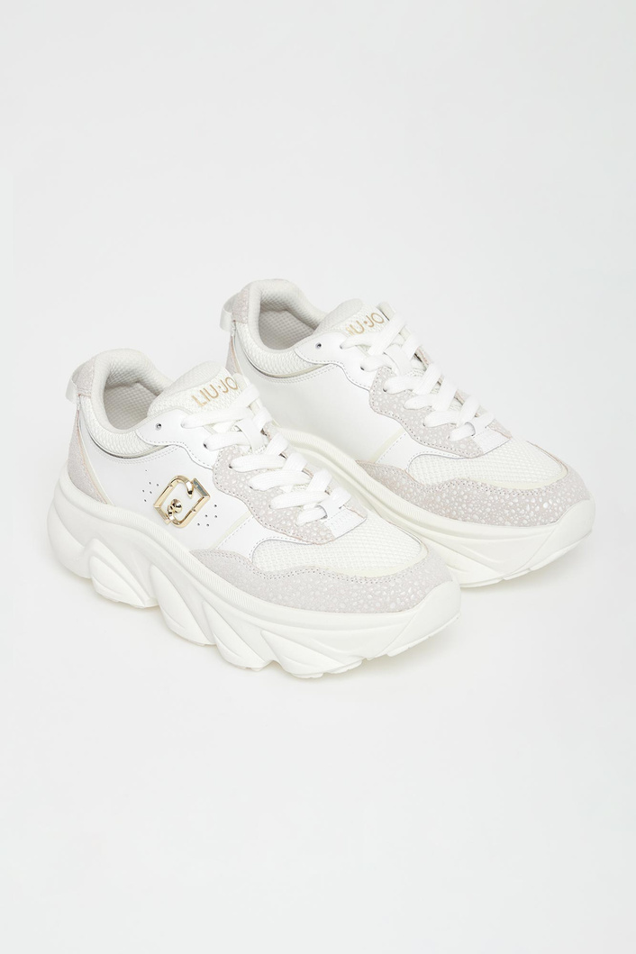 Sneakersy damskie skórzane LIU JO