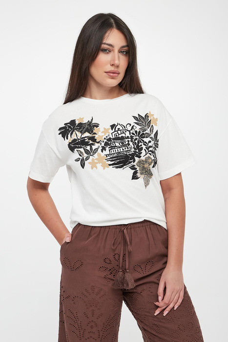 T-shirt damski ERMANNO FIRENZE