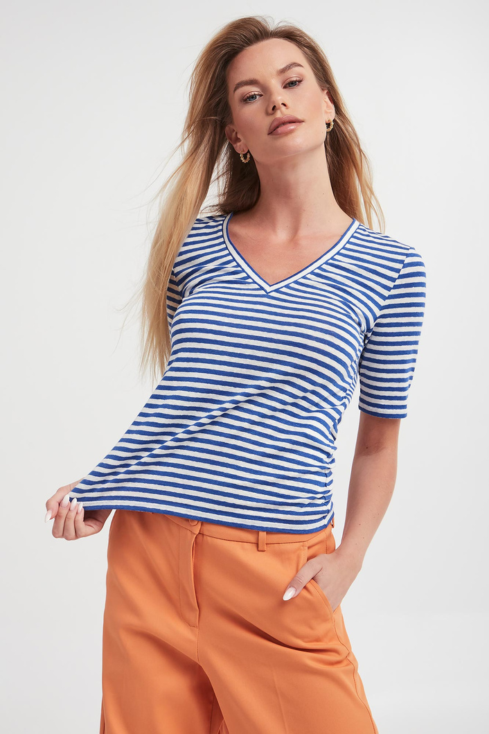 T-shirt damski w paski Naro WEEKEND MAX MARA