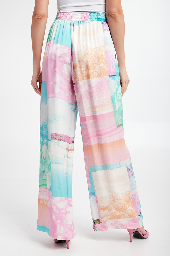 Spodnie damskie satynowe ICE PLAY