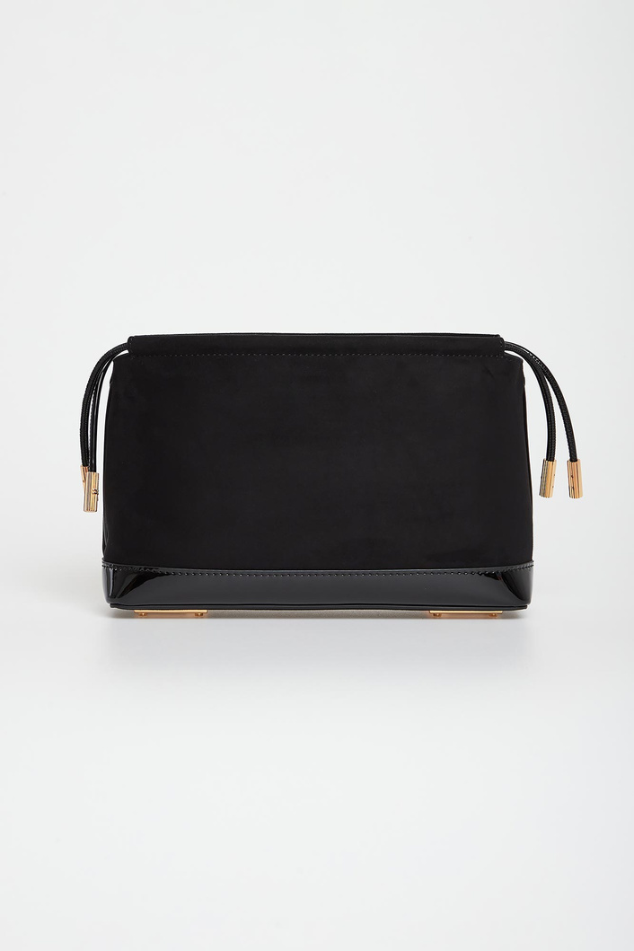 Torebka zamszowa do ręki ELISABETTA FRANCHI