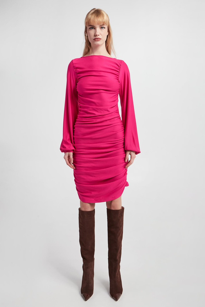 Sukienka drapowana GESTUZ