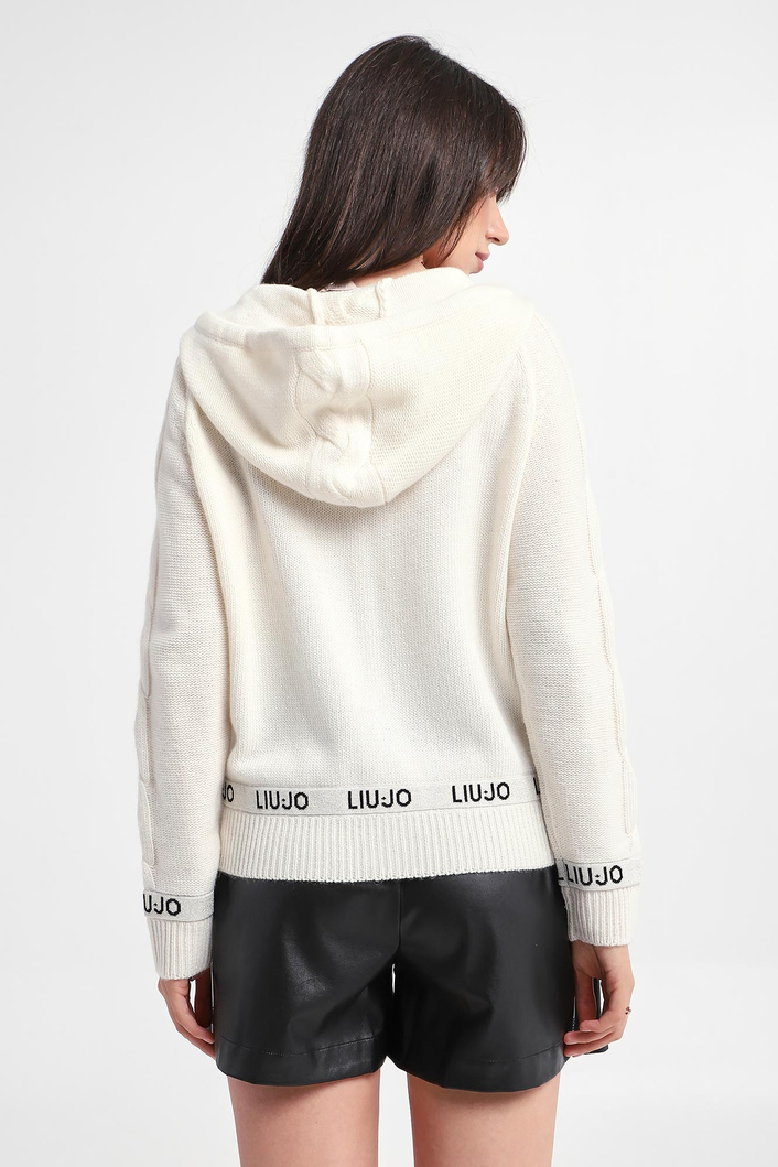 Sweter damski z kapturem LIU JO
