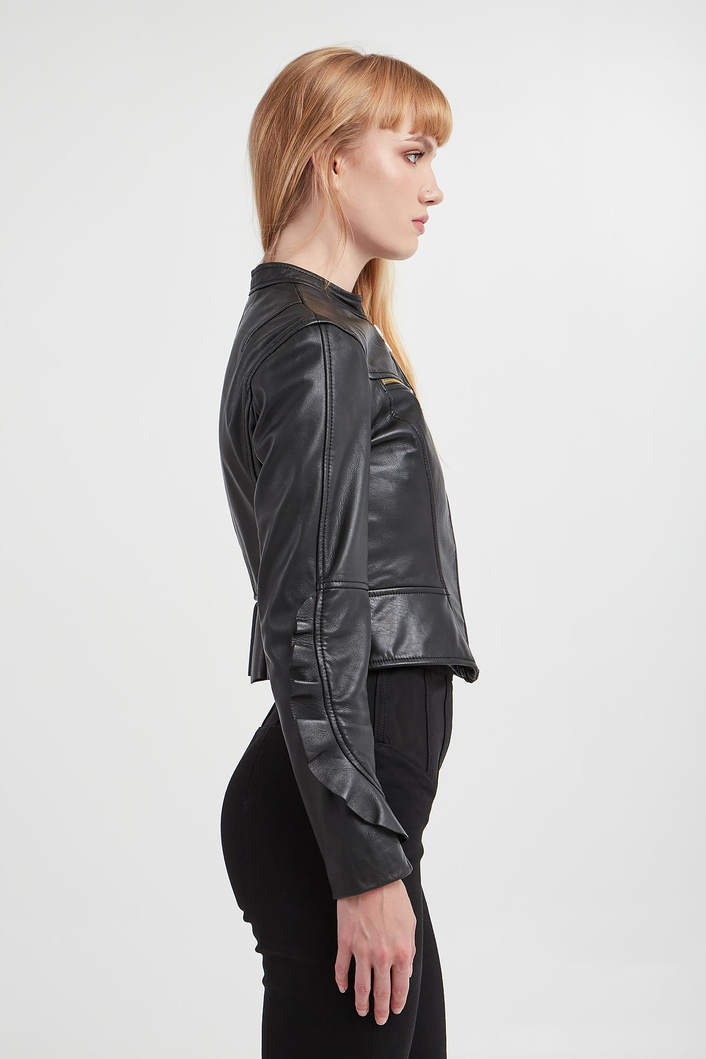 Ramoneska damska skórzana Betty PINKO