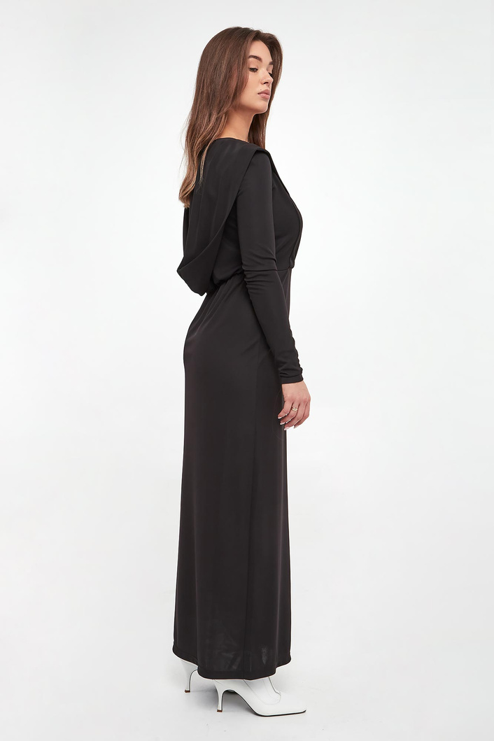 Sukienka maxi z kapturem TWINSET