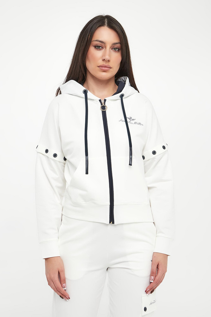 Bluza damska z odpinanymi rękawami AERONAUTICA MILITARE