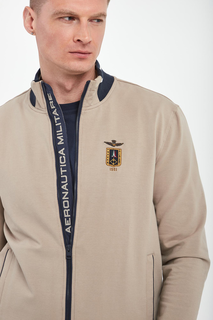 Bluza męska ze stójką AERONAUTICA MILITARE