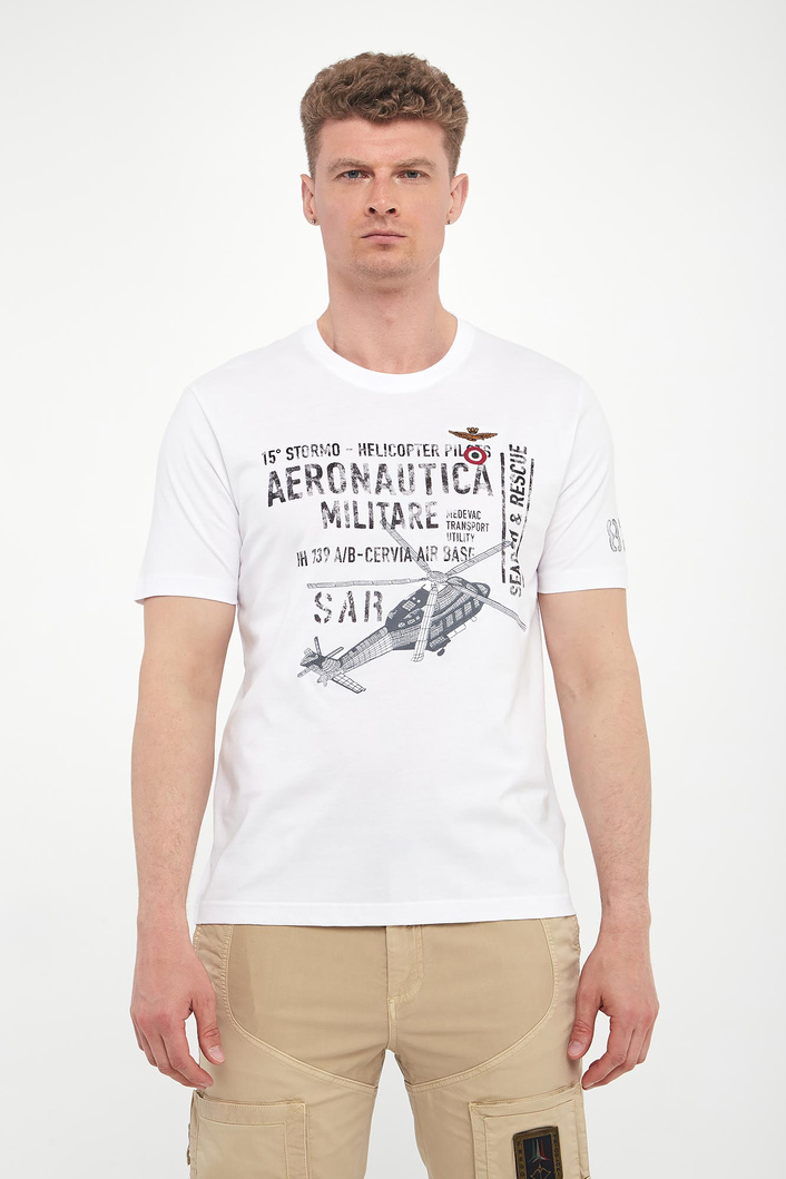T-shirt męski AERONAUTICA MILITARE