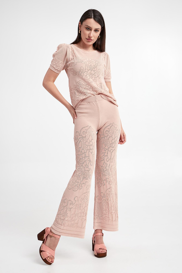 Spodnie damskie ażurowe TWINSET