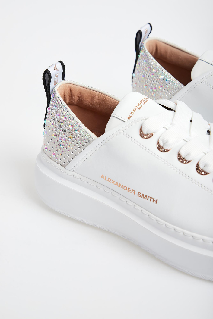 Sneakersy skórzane damskie ALEXANDER SMITH